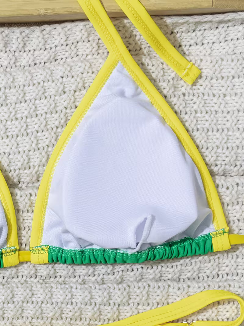 Conjunto Brasil Bikini Tanga