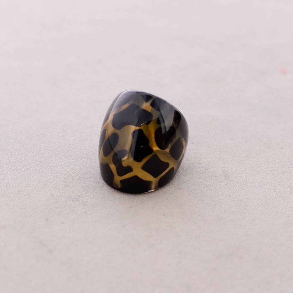 Anillo Forma Resina: Cuerno