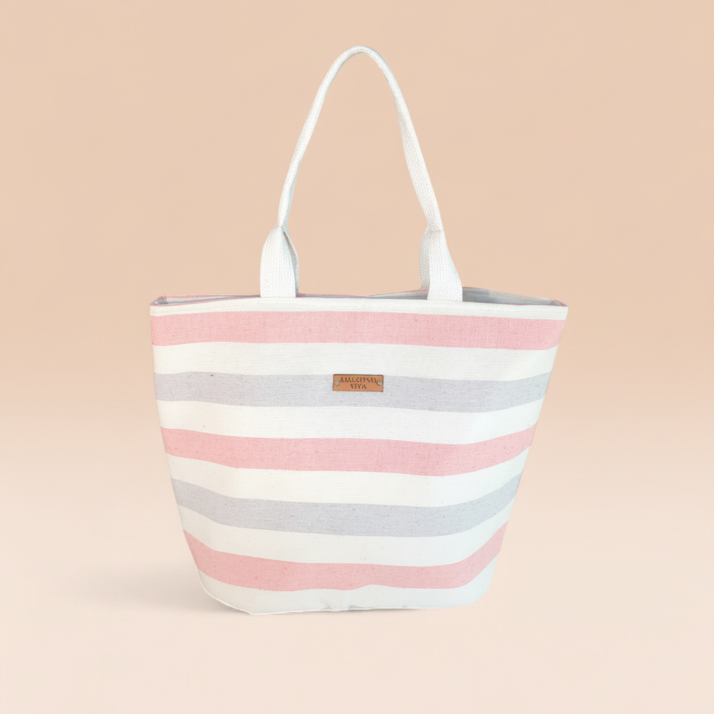 Calma Tote - Bolso de Canvas Ligera con Interior Impermeable
