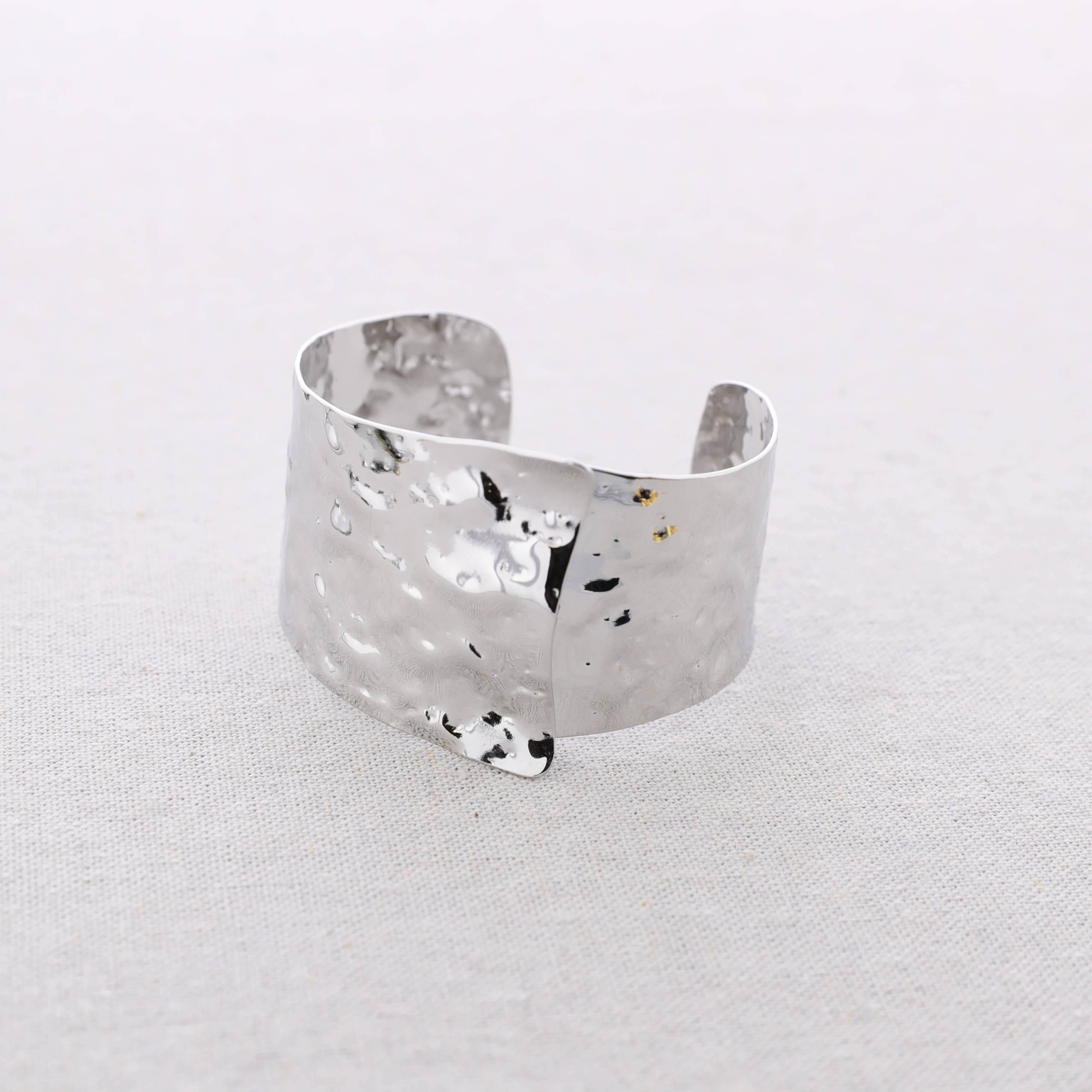 Pulsera Acero Forma Ajustable: Dorado