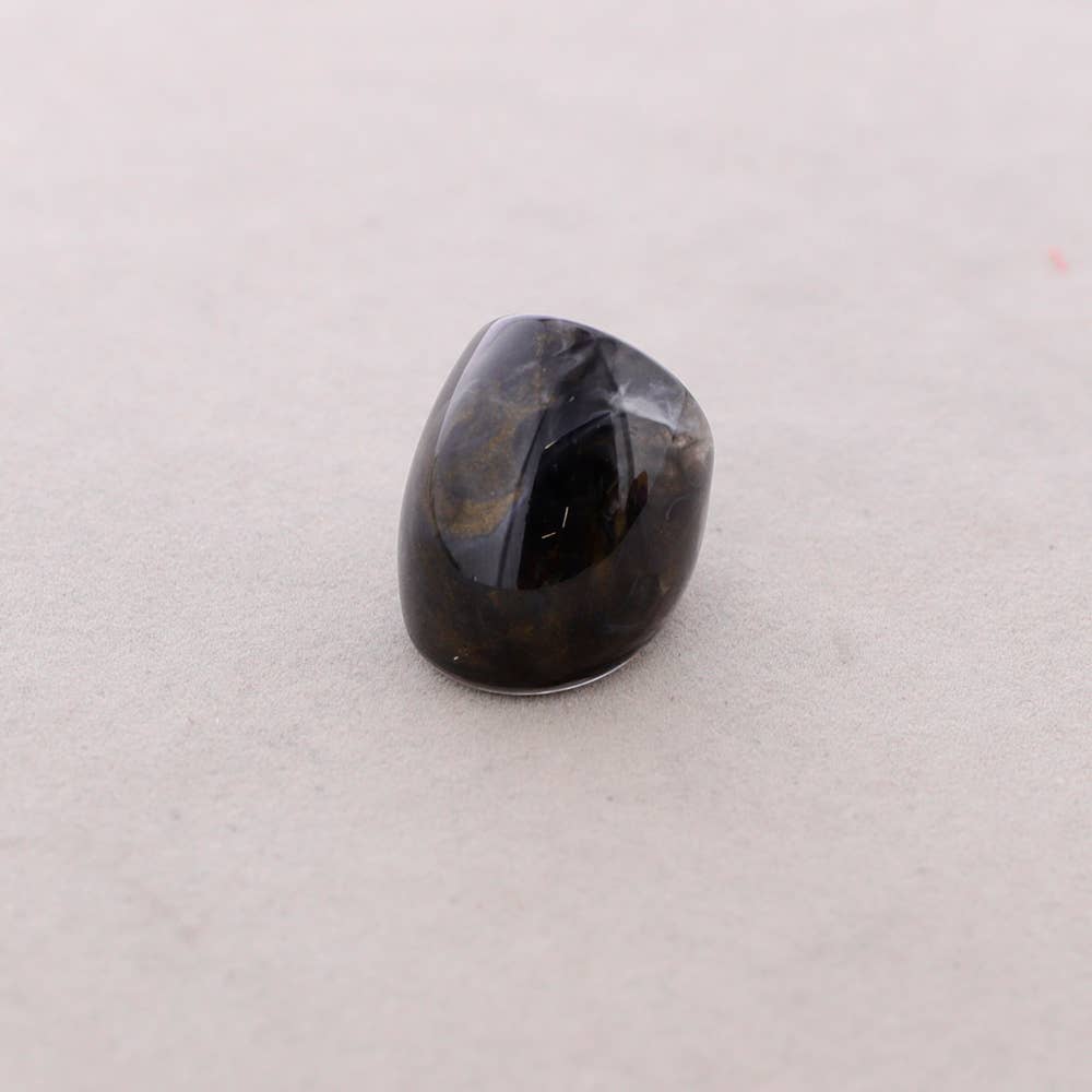 Anillo Forma Resina: Gris